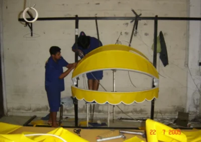 Construindo - Toldo Capota | Prosol Toldos | Lonas acrílicas ou sintéticas