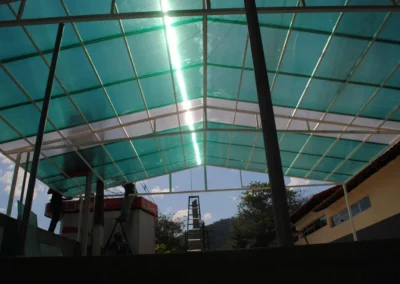 Montagem de Cobertura - Cobertura de Policarbonato - RJ // Reforma de Toldos RJ