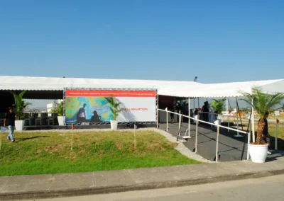Toldo Evento Halliburton - Locação de Toldos | Aluguel de Toldos no RJ | Niterói - São Gonaçalo