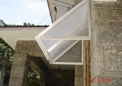 Cobertura Casa - Cobertura de Policarbonato - RJ // Reforma de Toldos RJ