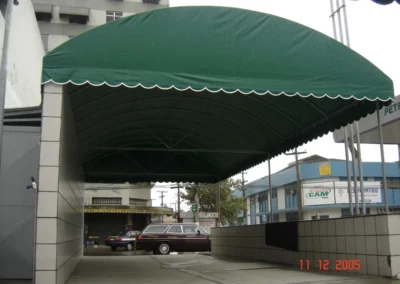 Toldo Verde Entrada - Toldos de Recepção - Rio de Janeiro // Reforma de Toldos RJ
